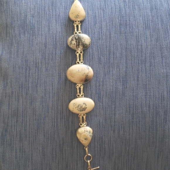 Bracelet,  handmade natural gemstone & 925silver - Picture 2 of 6